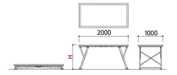 Bản vẽ Sân khấu di động có thể tháo rời Kotobuki Sea FSA-061