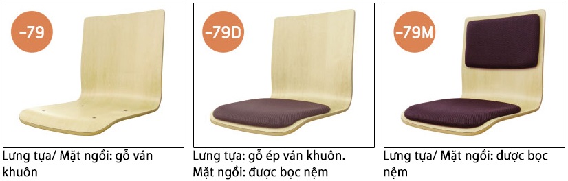 Lưng tựa/ Mặt ngồi ghế Kotobuki Sea SDA-700-79M