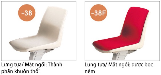 Lưng tựa/ Mặt ngồi ghế Kotobuki Sea SDA-700-38