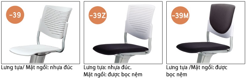 Lưng tựa/ Mặt ngồi ghế Kotobuki Sea SDA-700-39